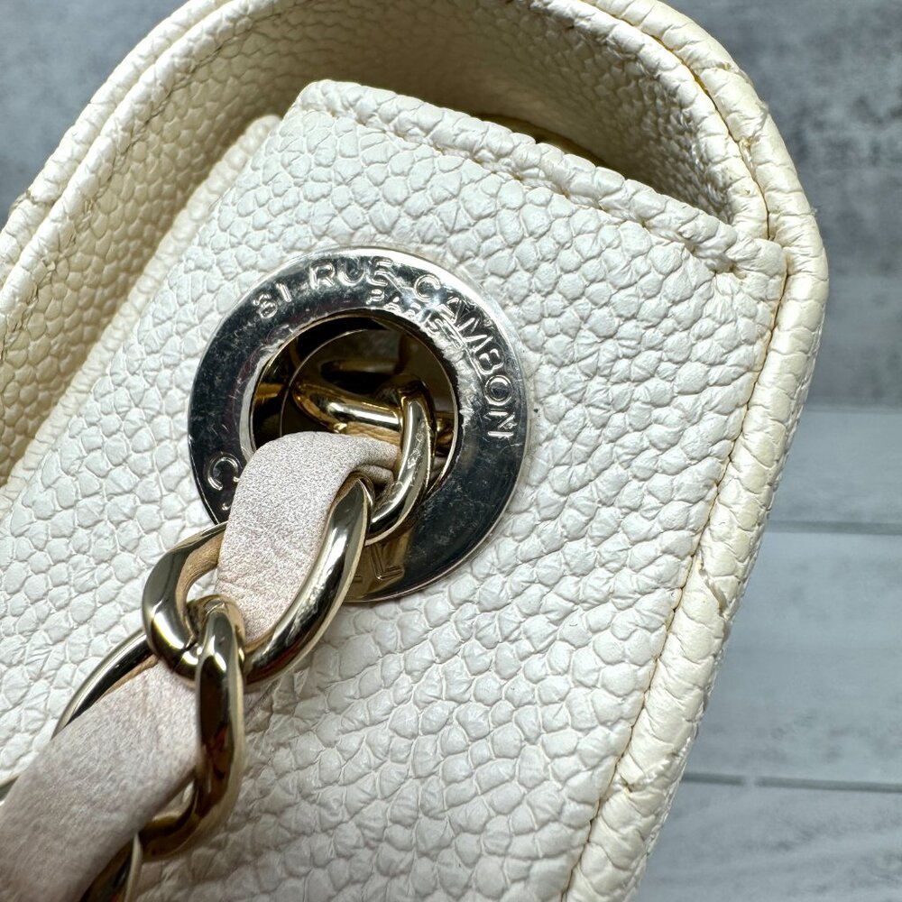 CHANEL Medium Caviar Cuba Top Handle Flap Satchel - Picture 10 of 16